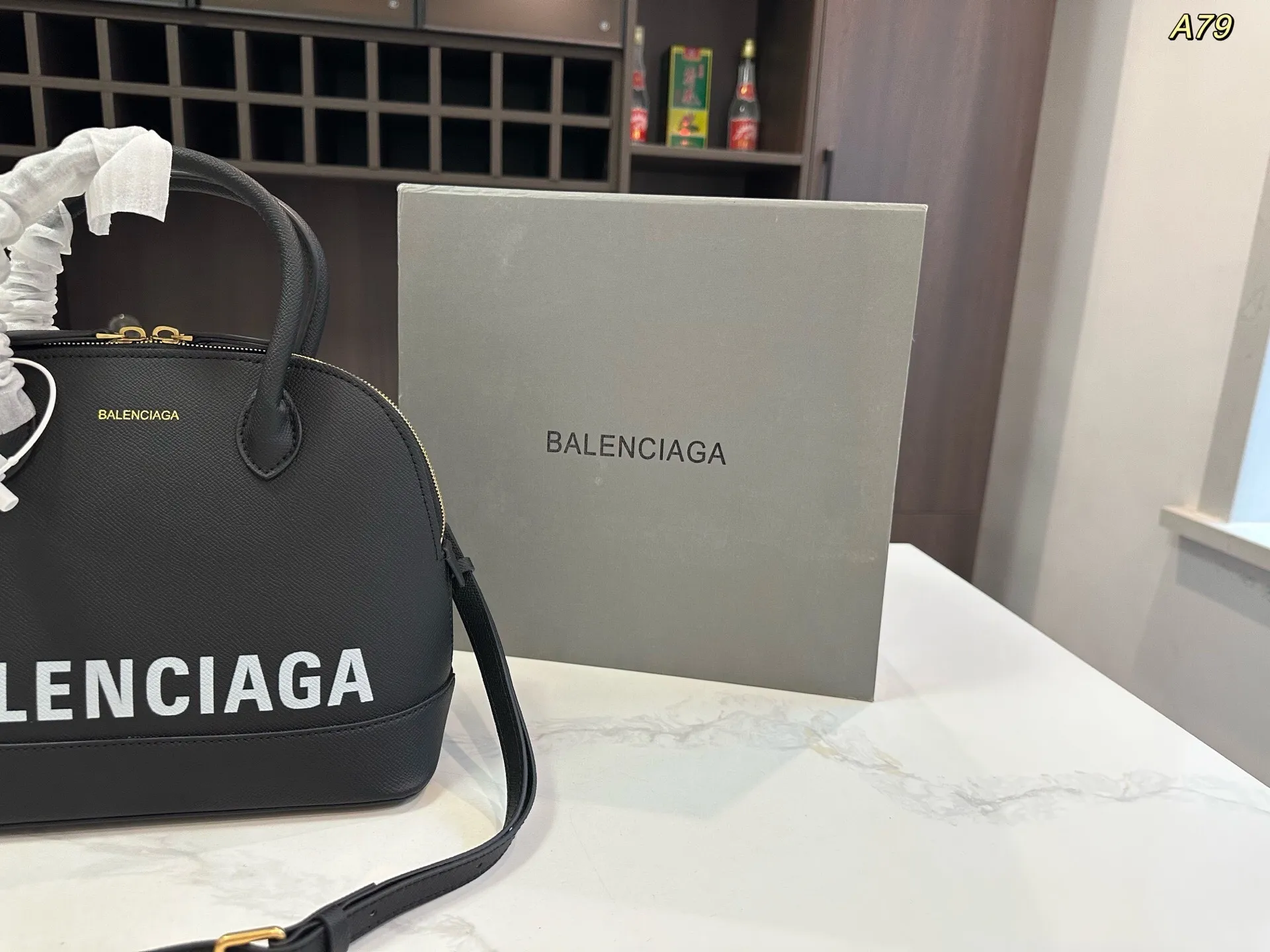 All Categories Official Website "Brand Women's Bags" Women's Bags 💙 BALENCIAGA 2025 New Balenciaga Shell Bag