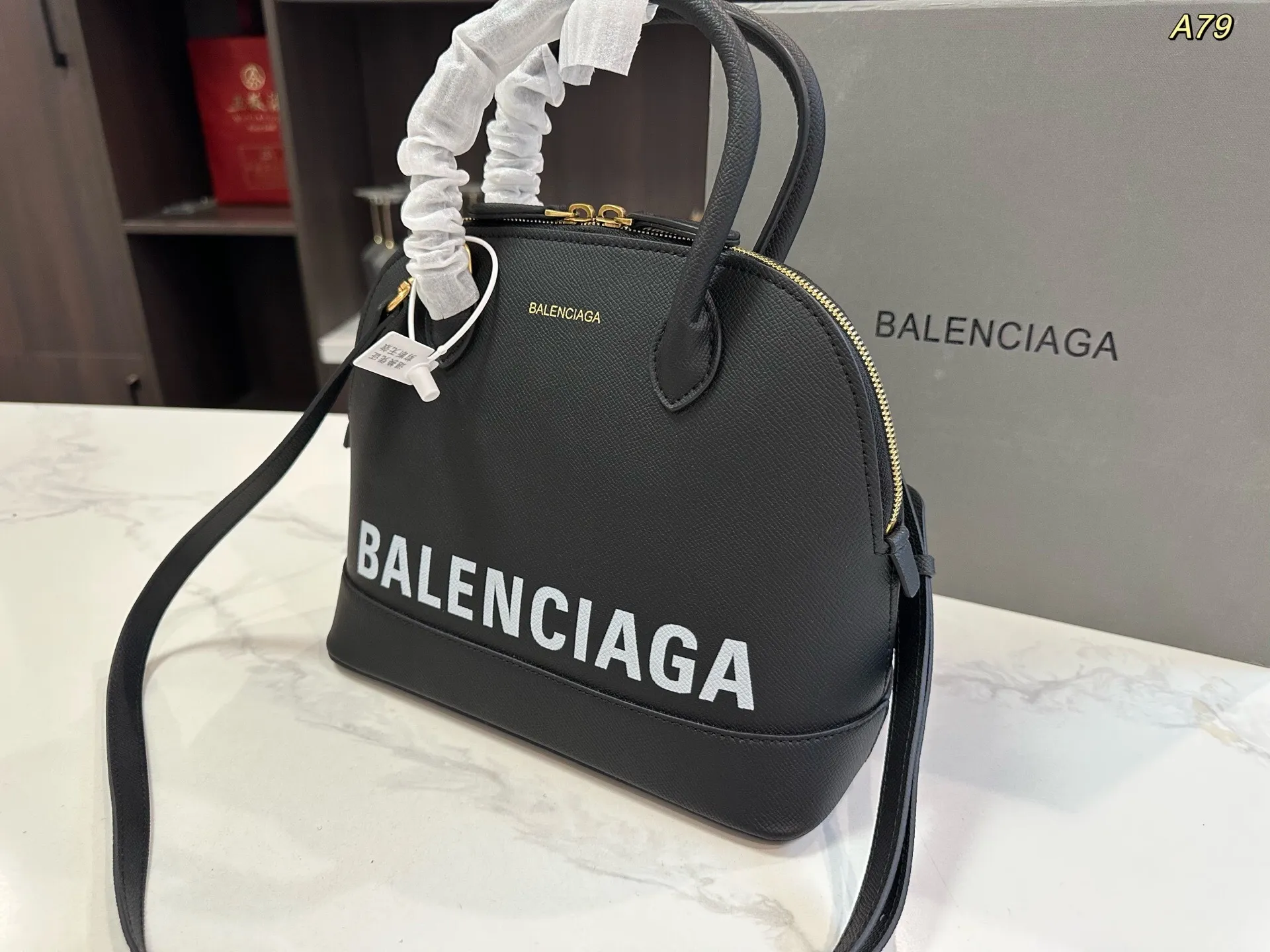All Categories Official Website "Brand Women's Bags" Women's Bags 💙 BALENCIAGA 2025 New Balenciaga Shell Bag