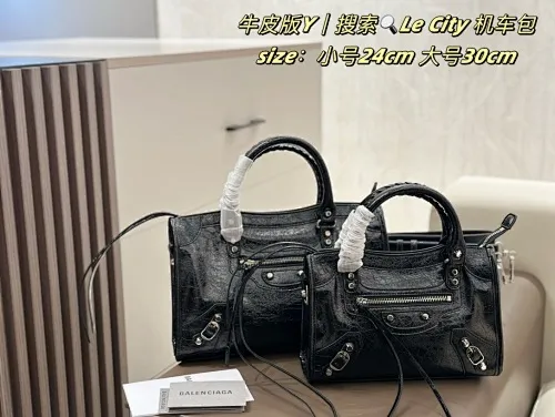 All Categories Official Website "Brand Women's Bags" Women's Bags 💙 BALENCIAGA 2025 New Balenciaga Le City Motorcycle Bag