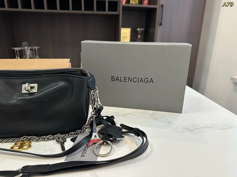 All Categories Official Website "Brand Women's Bags" Women's Bags 💙 BALENCIAGA 2025 New Balenciaga Crossbody Bag