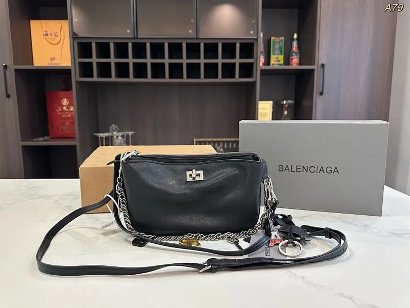 All Categories Official Website "Brand Women's Bags" Women's Bags 💙 BALENCIAGA 2025 New Balenciaga Crossbody Bag