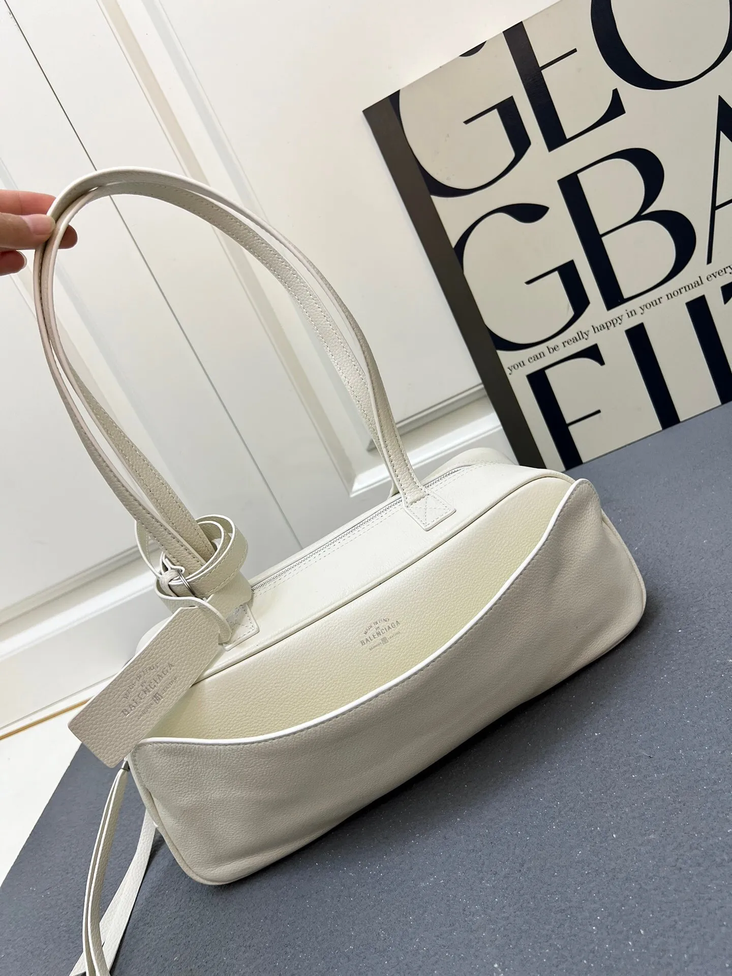 All Categories Official Website "Brand Women's Bags" Women's Bags 💙 BALENCIAGA 2025 New Balenciag Carrie Bowling Bag