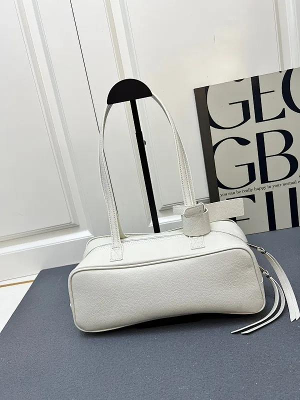 All Categories Official Website "Brand Women's Bags" Women's Bags 💙 BALENCIAGA 2025 New Balenciag Carrie Bowling Bag