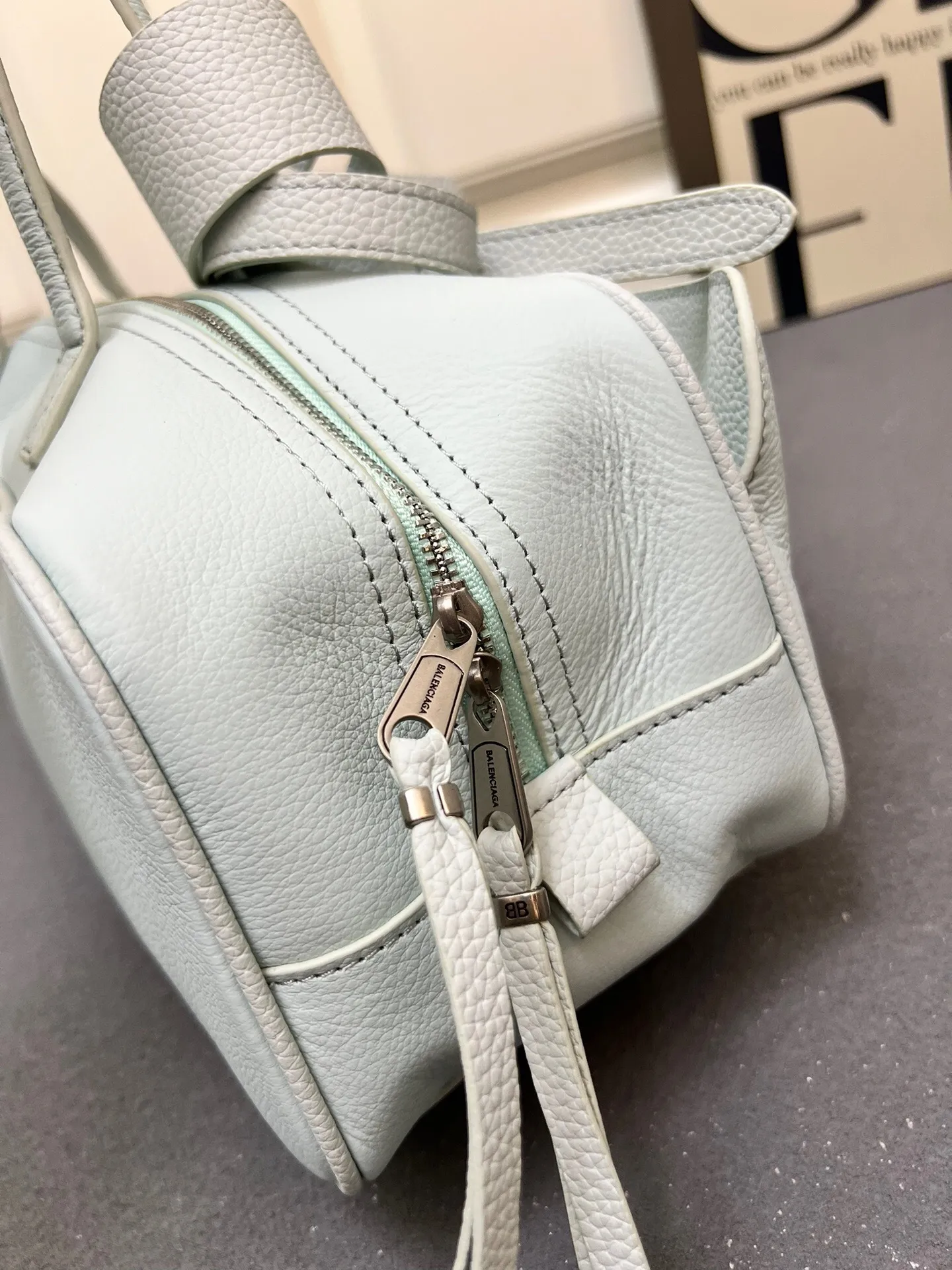 All Categories Official Website "Brand Women's Bags" Women's Bags 💙 BALENCIAGA 2025 New Balenciag Carrie Bowling Bag