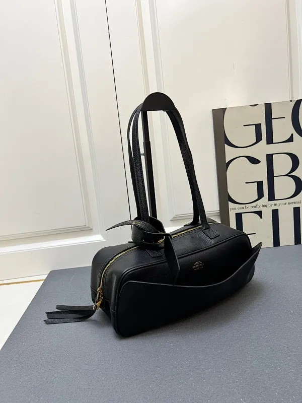 All Categories Official Website "Brand Women's Bags" Women's Bags 💙 BALENCIAGA 2025 New Balenciag Carrie Bowling Bag