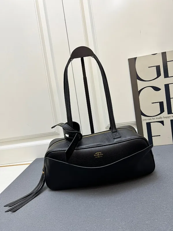 All Categories Official Website "Brand Women's Bags" Women's Bags 💙 BALENCIAGA 2025 New Balenciag Carrie Bowling Bag