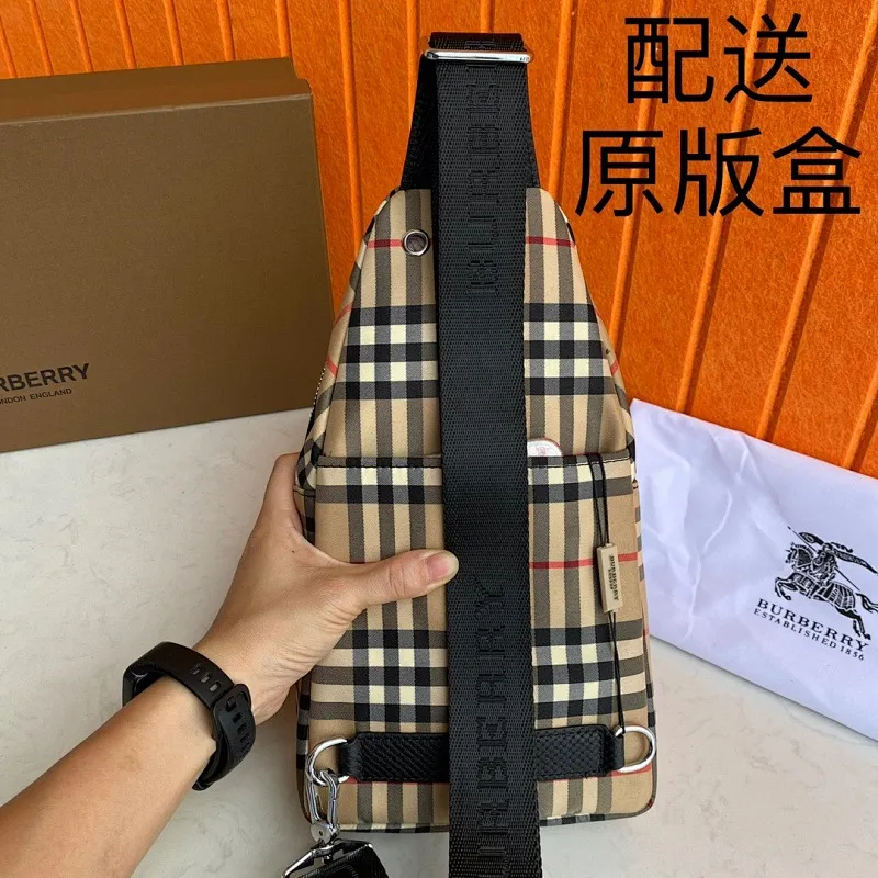 All categories 💚 Top version men’s bags 💚 Burberry 2024 official website new Burberry chest bag