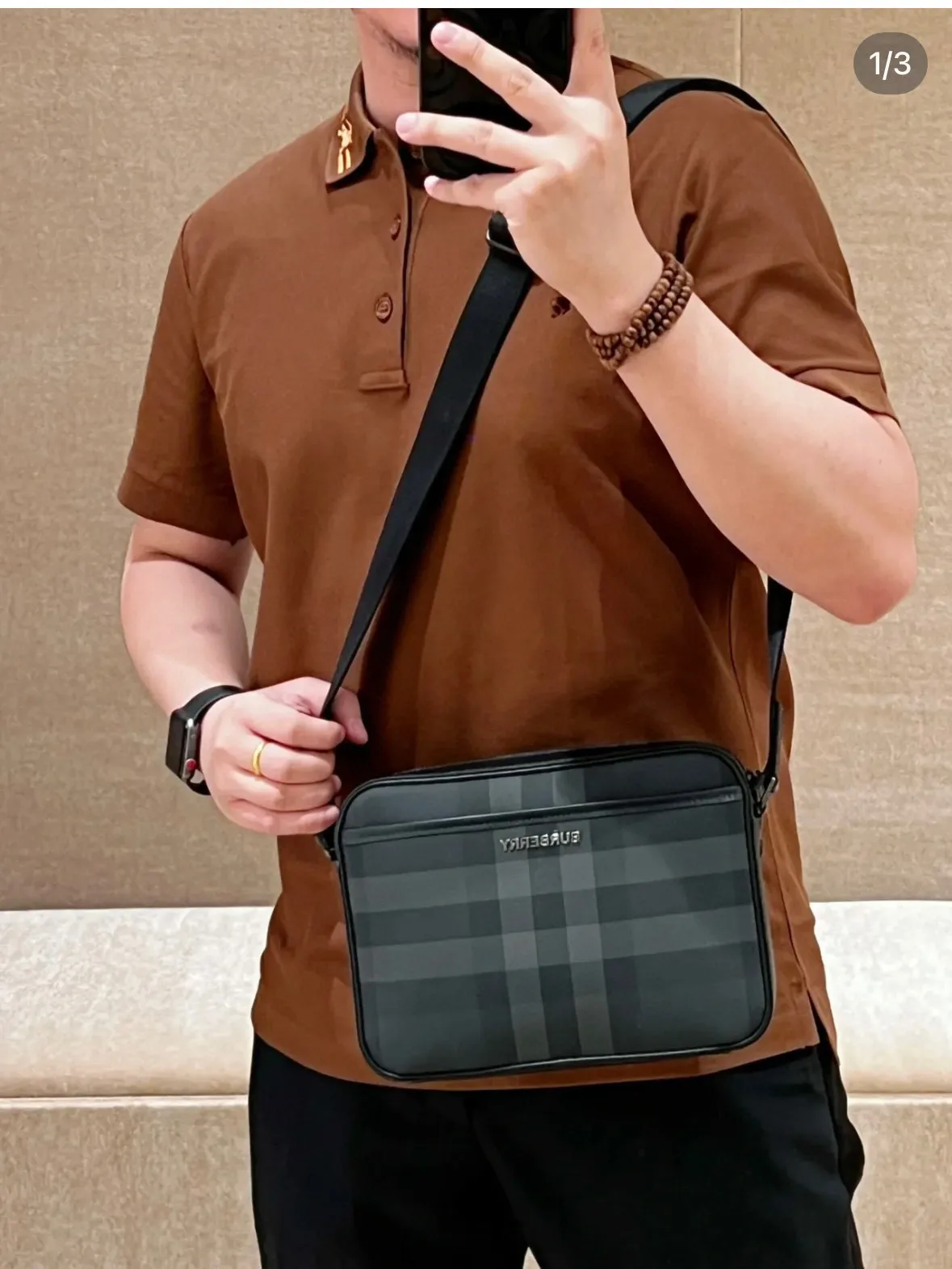 All categories Burberry men's bag (Burbrry) Burberry 8412