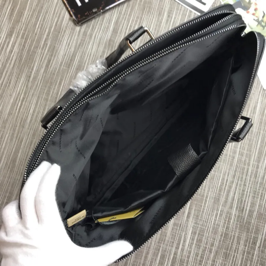 All Categories 💚 Top Version Men's Bags 💚 Burberry 2022 Official New Burberry Cowhide Briefcase Wholesale 58002200 High Quality Specifications: 38-28-7CM