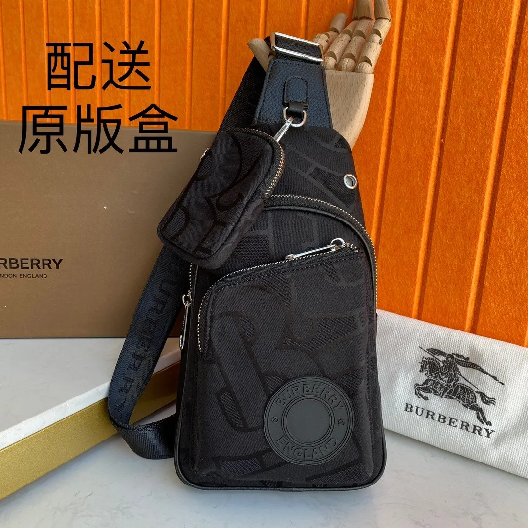 All categories 💚 Top version men’s bags 💚 Burberry 2024 official website new Burberry chest bag