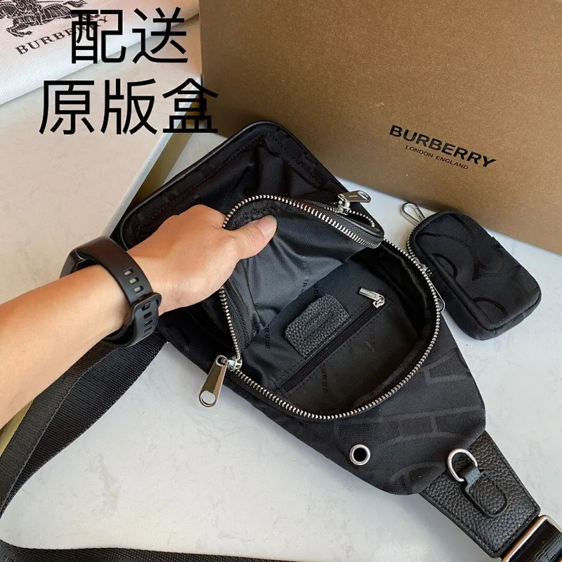 All categories 💚 Top version men’s bags 💚 Burberry 2024 official website new Burberry chest bag