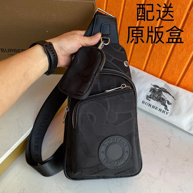All categories 💚 Top version men’s bags 💚 Burberry 2024 official website new Burberry chest bag