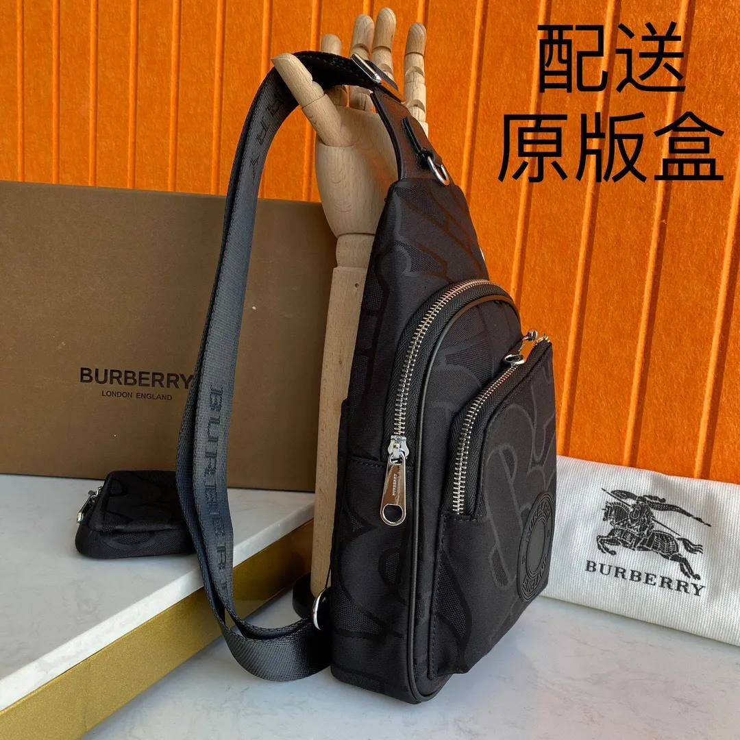 All categories 💚 Top version men’s bags 💚 Burberry 2024 official website new Burberry chest bag