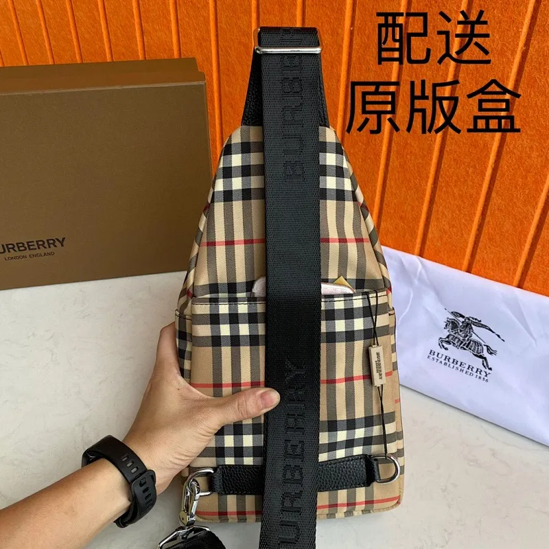 All categories 💚 Top version men’s bags 💚 Burberry 2024 official website new Burberry chest bag