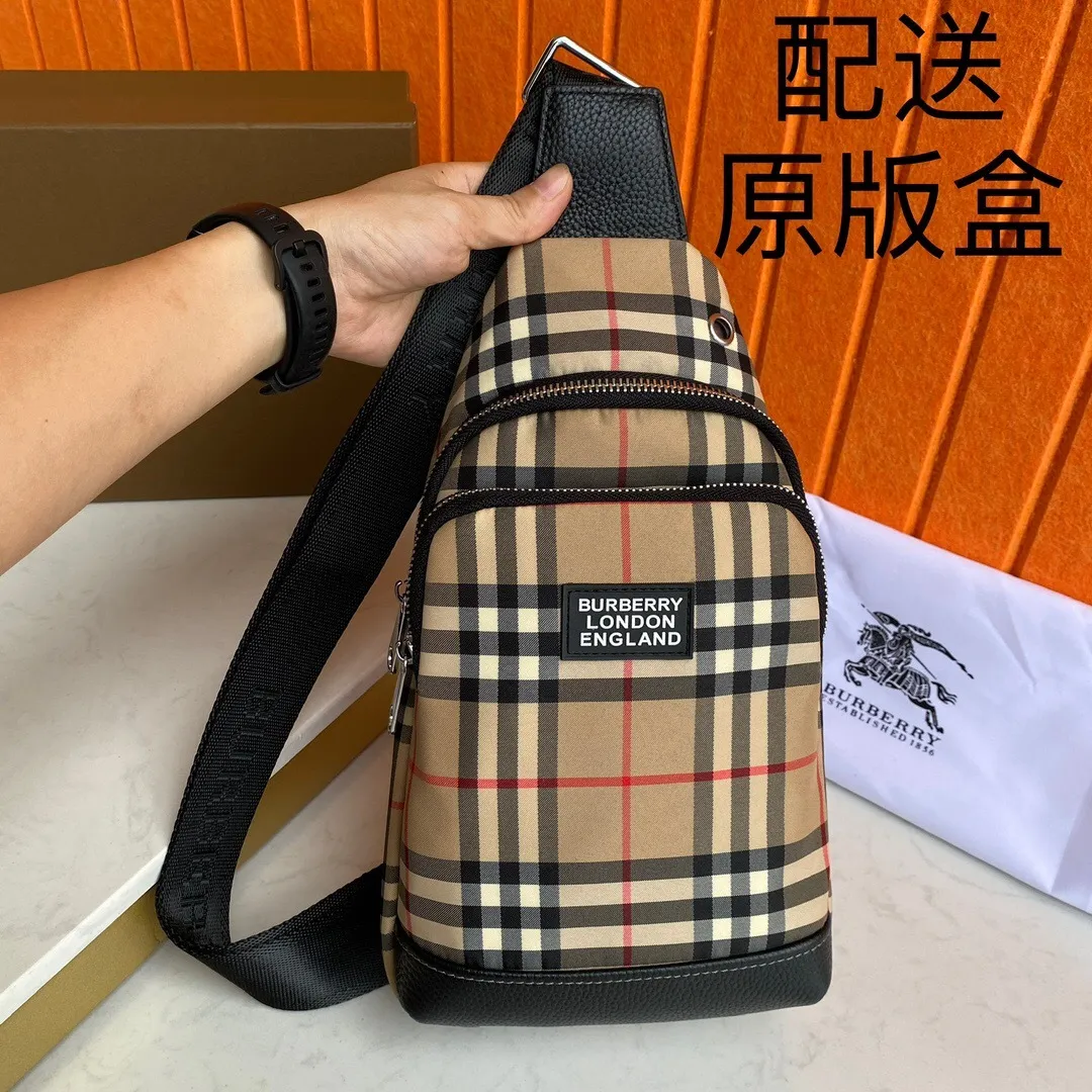 All categories 💚 Top version men’s bags 💚 Burberry 2024 official website new Burberry chest bag
