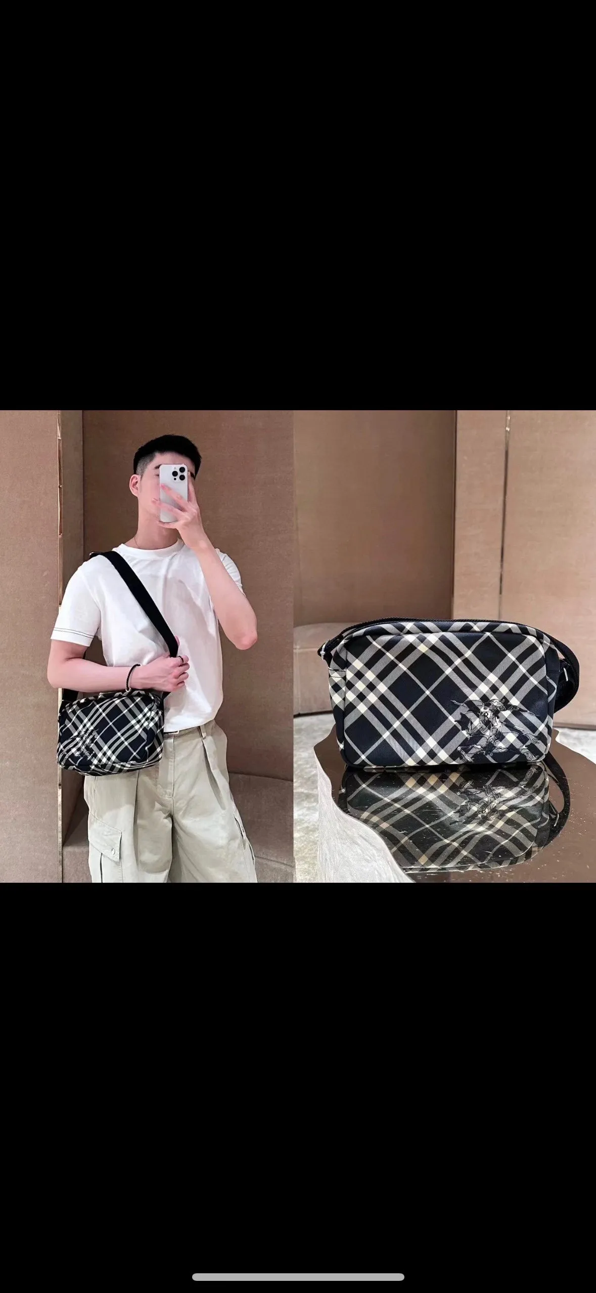 All categories Burberry men's bag (Burbrry) Burberry 8385