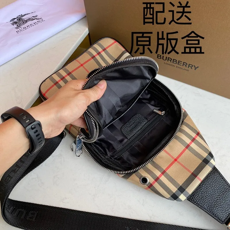 All categories 💚 Top version men’s bags 💚 Burberry 2024 official website new Burberry chest bag