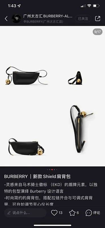 All Categories Burberry Women's Bags Burberry Original Order 265
