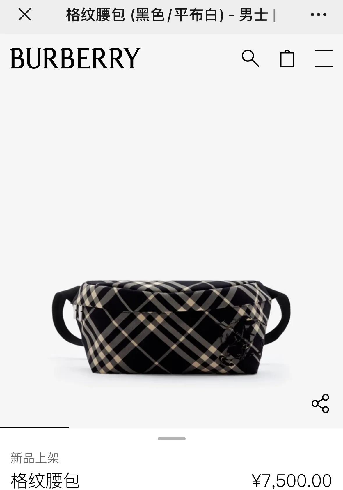 All categories Burberry women's bags (Burberry) Burberry 7801