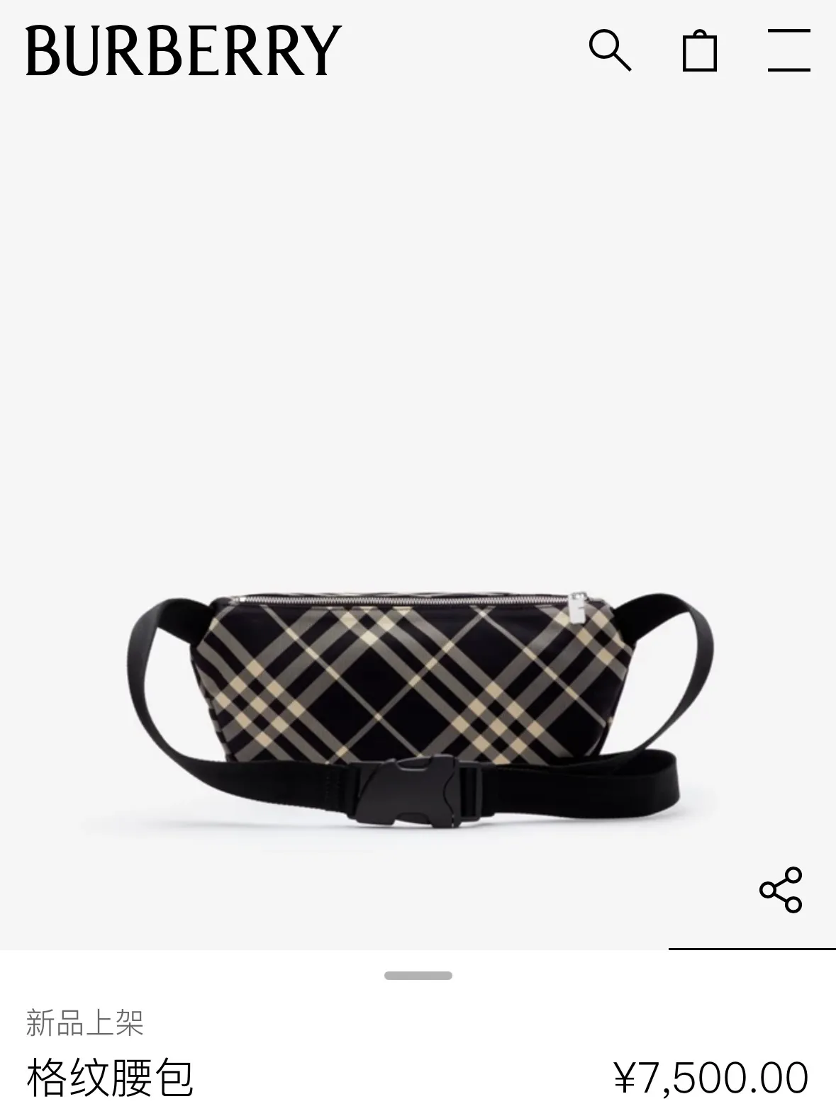 All categories Burberry women's bags (Burberry) Burberry 7801