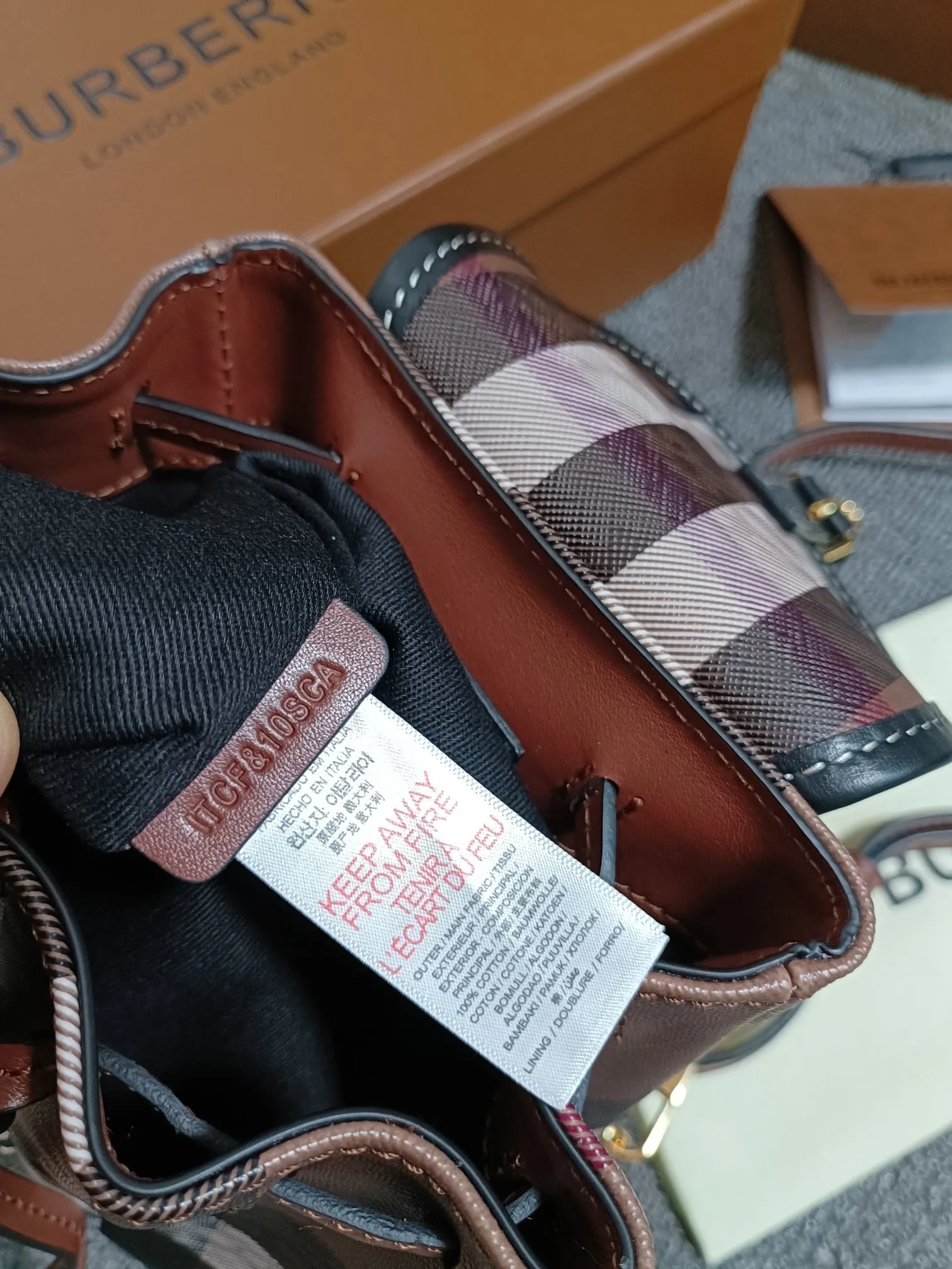 All categories Burberry women's bags (Burberry) Burberry original order 90276