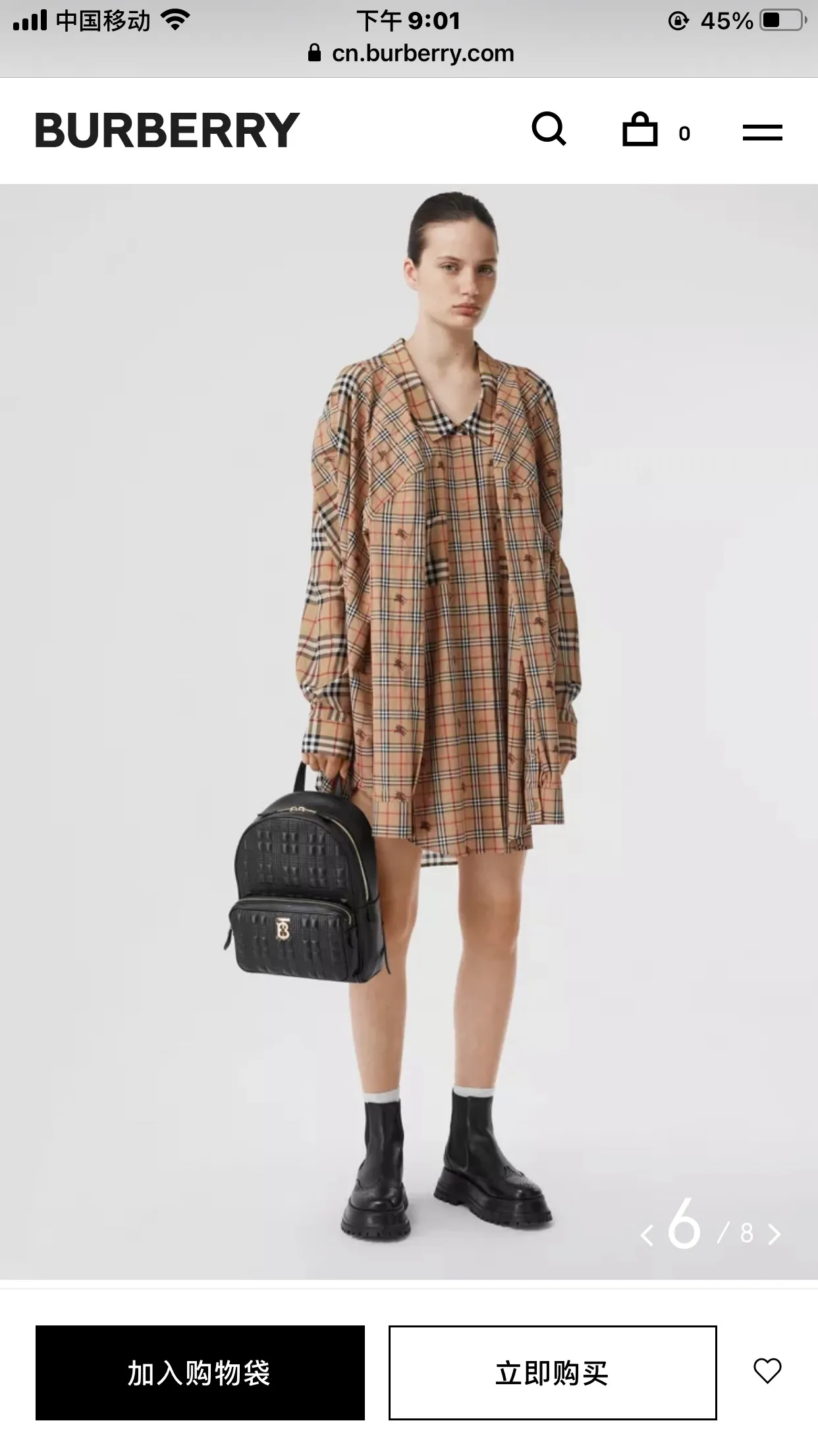 All categories Burberry women's bags (Burberry) Burberry original order 750667