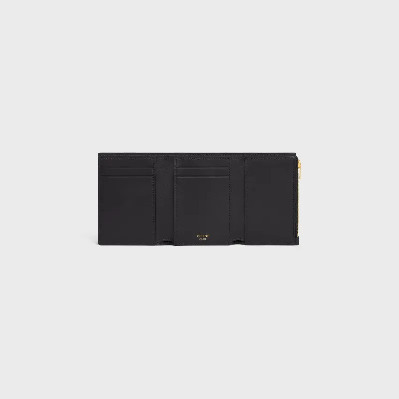 [Special grade pure steel hardware original leather] ¥780 VICTOIRE soft cow leather wallet/new model No.: 10M963GHH.38NO962 963 Black full leather Size: w10.5×8×2cm.