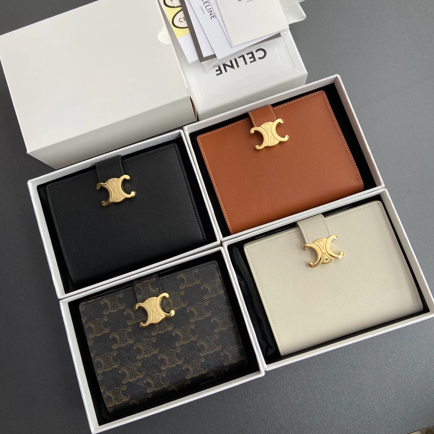 [Special grade pure steel hardware original leather] VICTOIRE soft cow leather wallet/new style No.: 913 912 No.: 963 962 Xiaosai combination picture