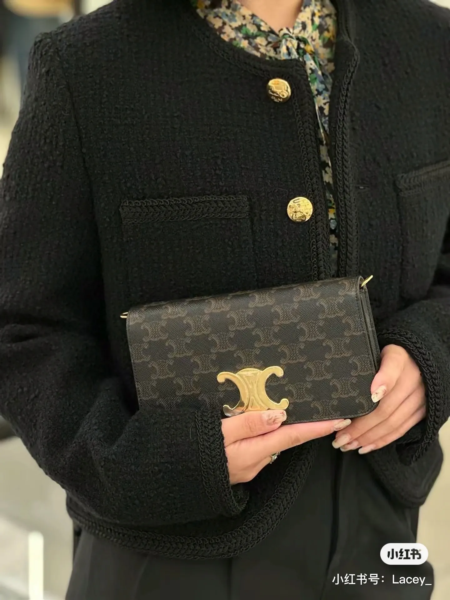 All categories Celine women's bags (Celine) Celine original single 110972 presbyopia
