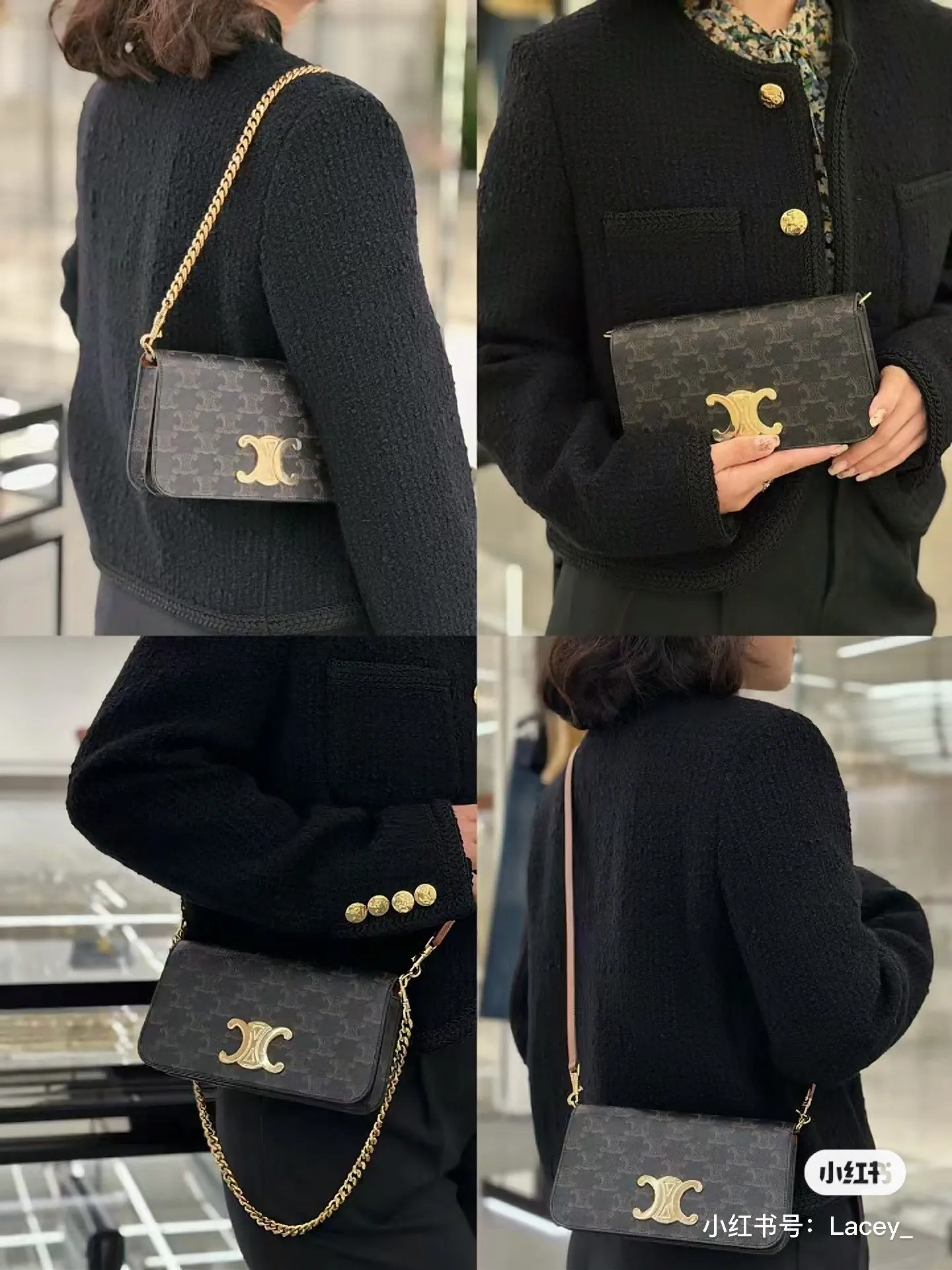 All categories Celine women's bags (Celine) Celine original single 110972 presbyopia
