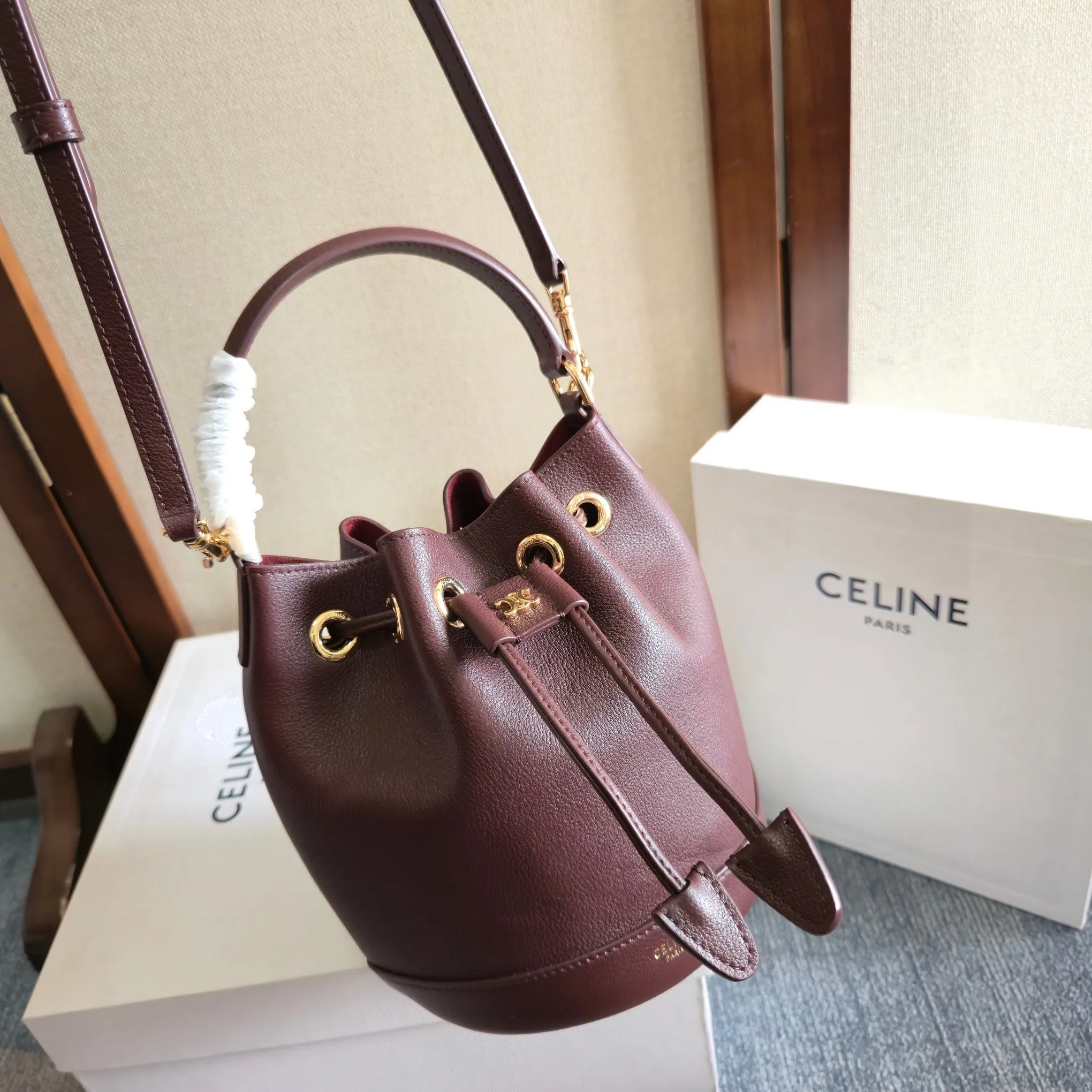All Categories Celine Women's Bags (Celine) Celine 121672 Leather