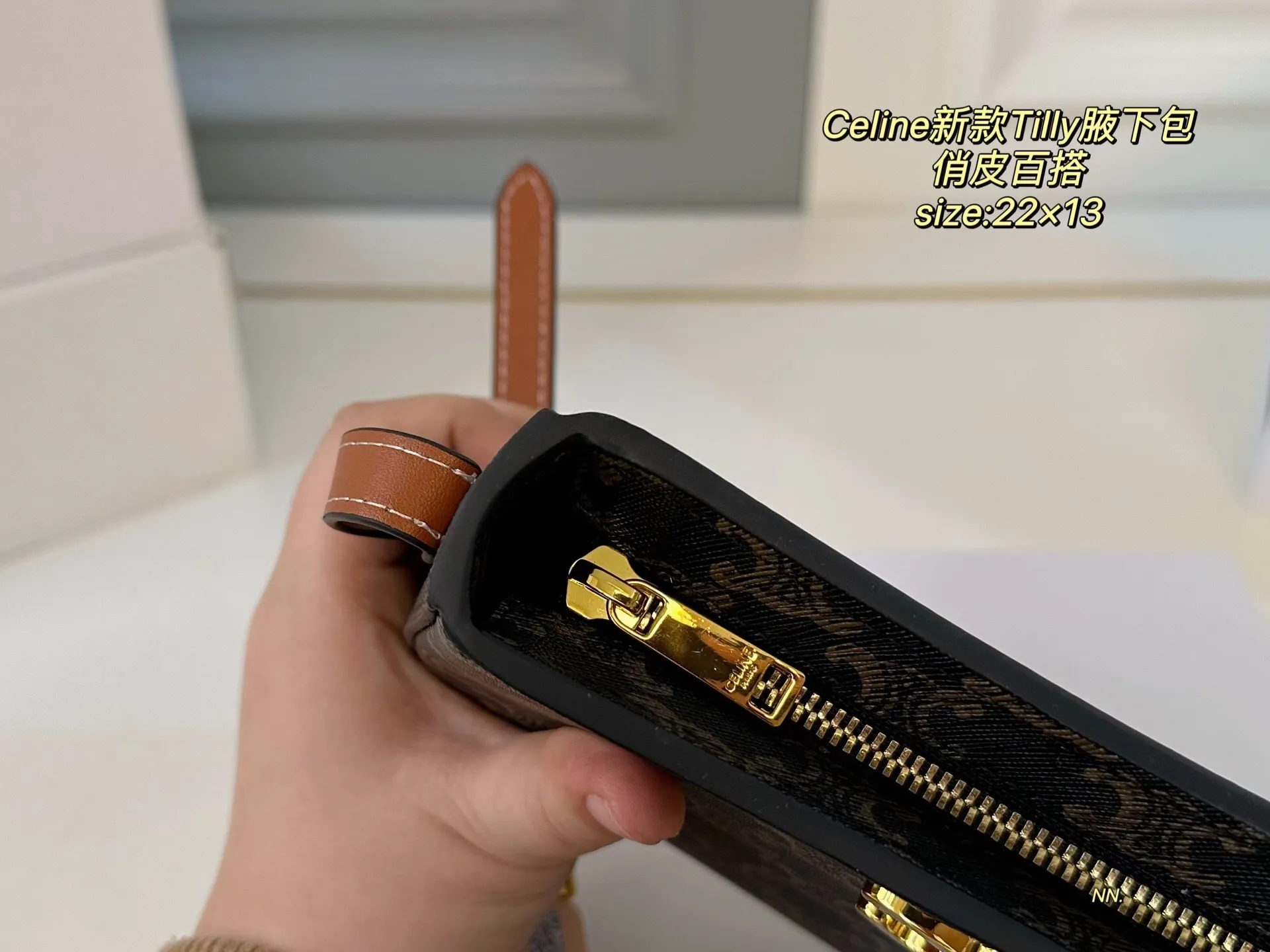All Categories Official Website "Brand Women's Bags" Women's Bags 💙 Celine 2025 New Celine Tilly Underarm Bag