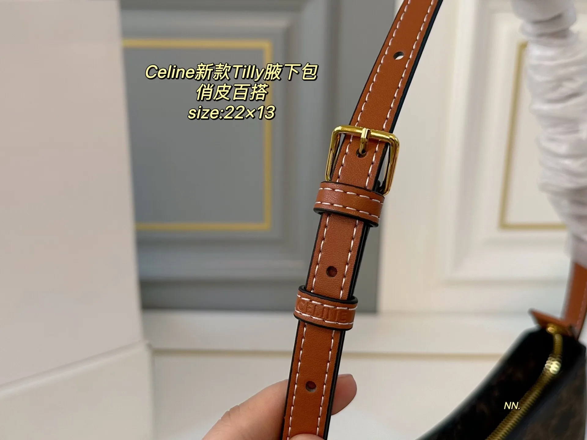 All Categories Official Website "Brand Women's Bags" Women's Bags 💙 Celine 2025 New Celine Tilly Underarm Bag