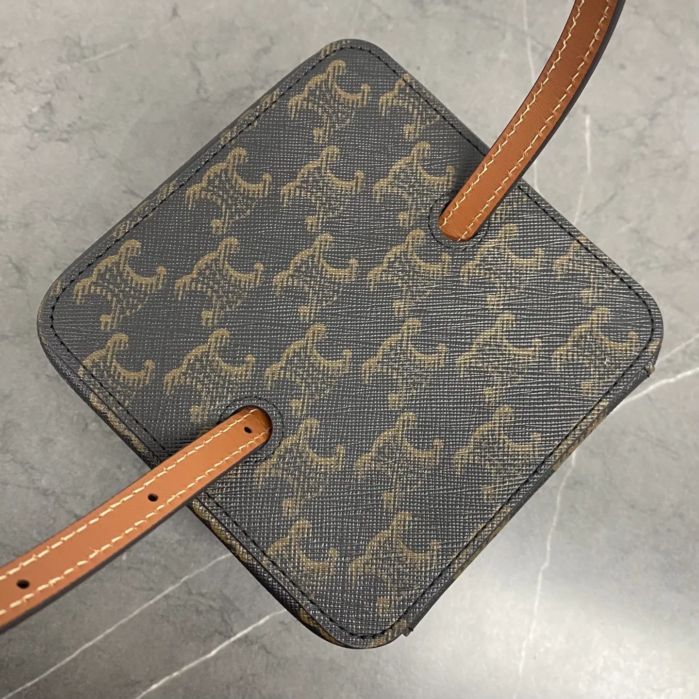 All Categories Official Website "Brand Women's Bags" Women's Bags 💙 Celine 2026 Official Website Celine New Product Launch TRIOMPHE FRAME Box Bag