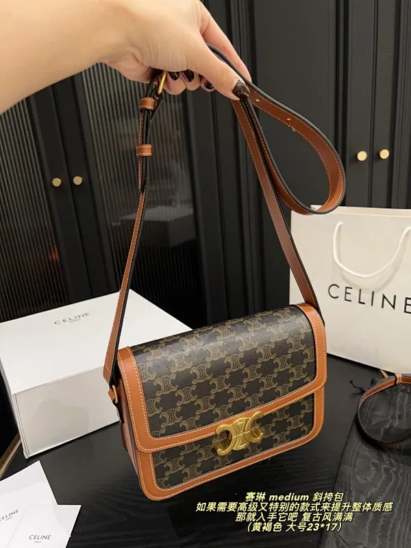 All Categories Official Website "Brand Women's Bags" Women's Bags 💙 Celine 2025 New Celine Crossbody Bag