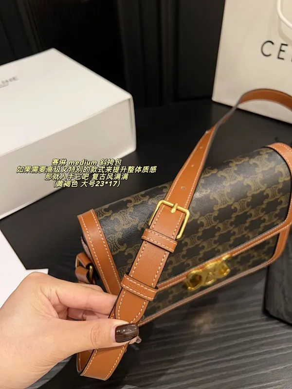 All Categories Official Website "Brand Women's Bags" Women's Bags 💙 Celine 2025 New Celine Crossbody Bag