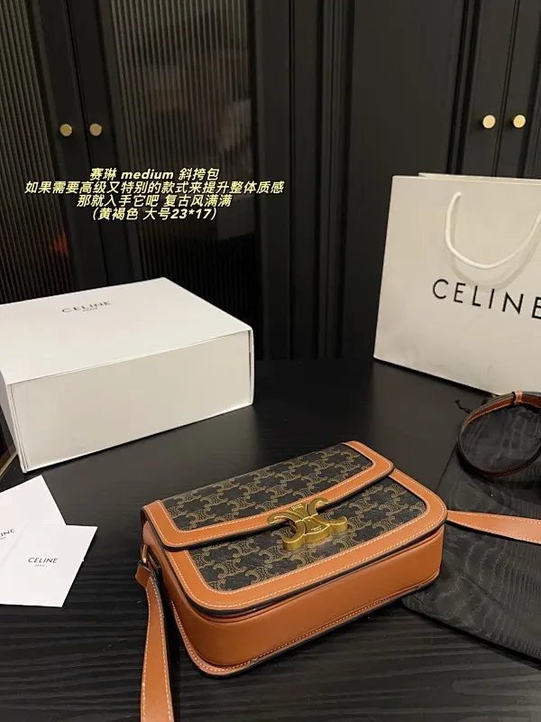 All Categories Official Website "Brand Women's Bags" Women's Bags 💙 Celine 2025 New Celine Crossbody Bag