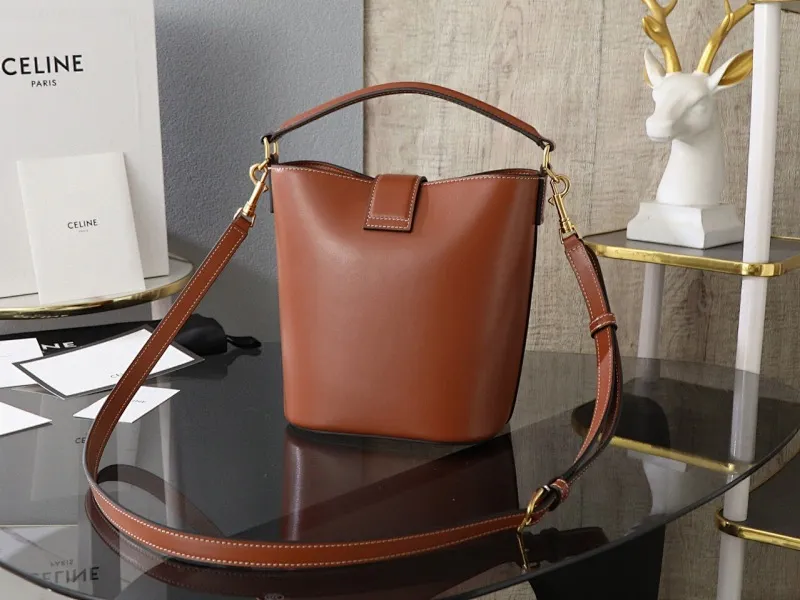 All Categories Official Website "Brand Women's Bags" Women's Bags 💙 Celine 2025 New Celine Bucket Bag