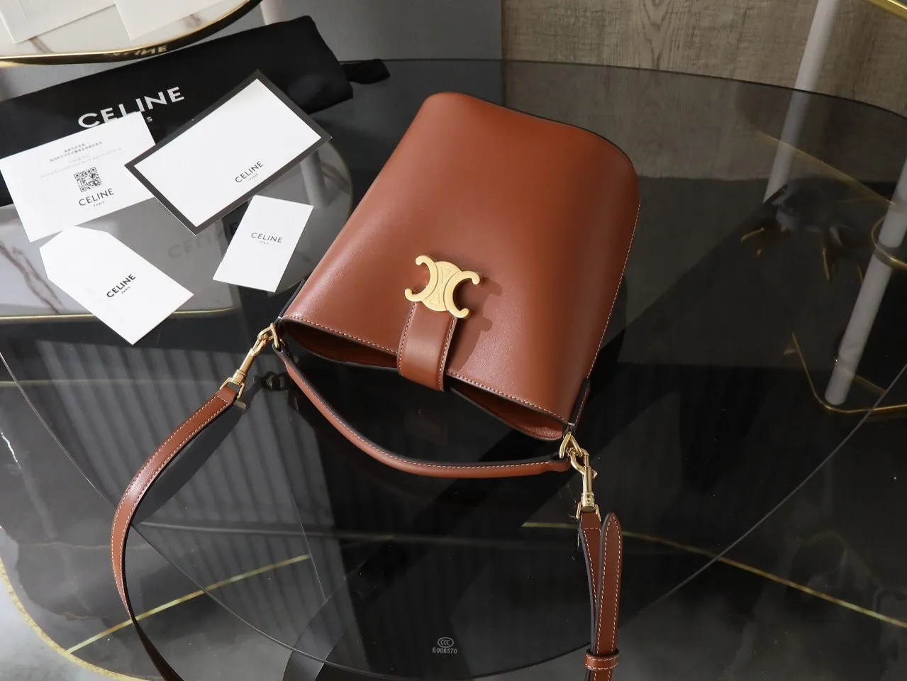 All Categories Official Website "Brand Women's Bags" Women's Bags 💙 Celine 2025 New Celine Bucket Bag