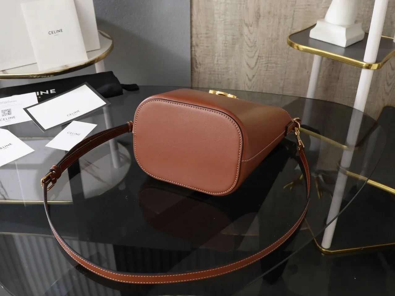 All Categories Official Website "Brand Women's Bags" Women's Bags 💙 Celine 2025 New Celine Bucket Bag