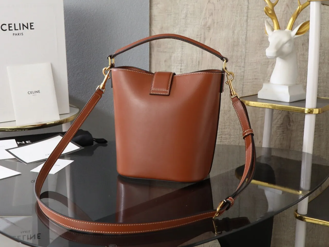 All Categories Official Website "Brand Women's Bags" Women's Bags 💙 Celine 2025 New Celine Bucket Bag