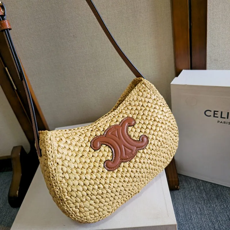 All Categories Official Website "Brand Women's Bags" Women's Bags 💙 Celine 2025 New Celine Underarm Bag