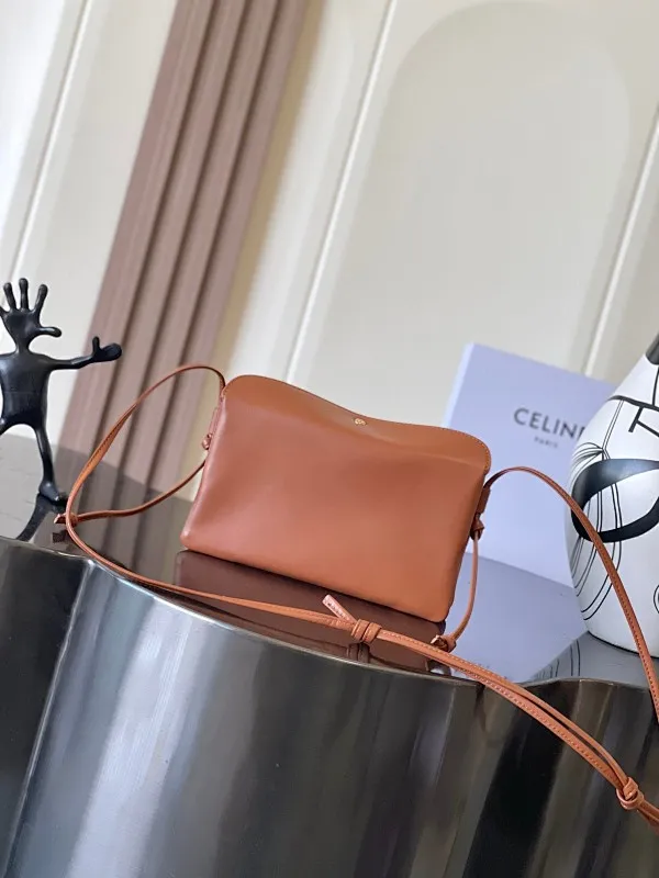 All Categories Official Website "Brand Women's Bags" Women's Bags 💙 Celine 2026 Official Website Celine TRIO FLAP Handbags Mini Handbags
