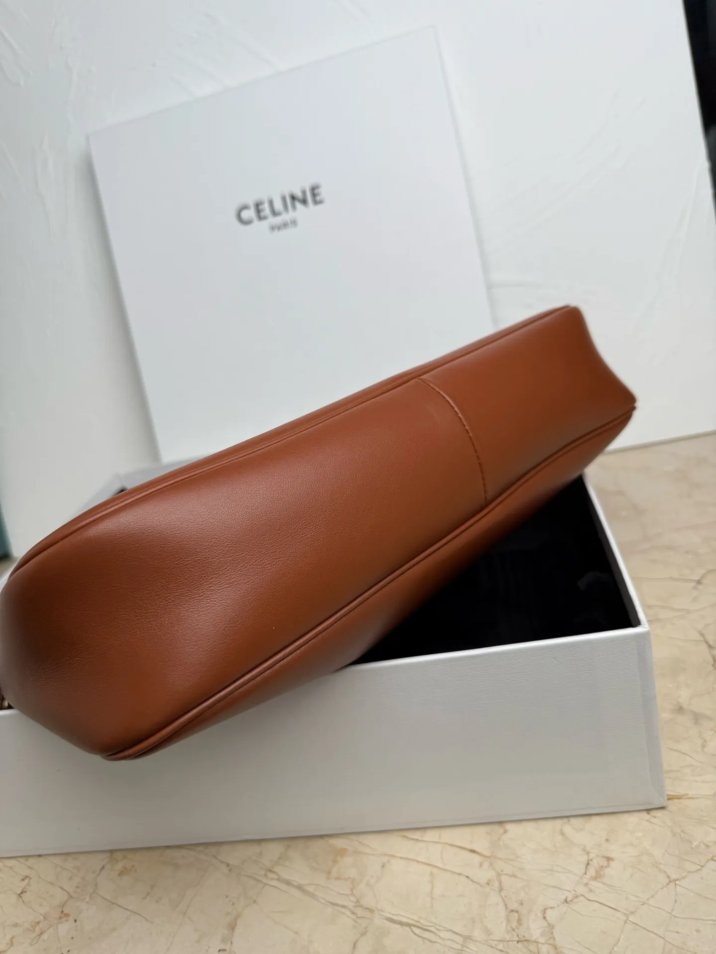 p1840 CAMILLE 16 SOFT Medium Smooth Cow Leather Handbag 14.2 1 detachable hand/shoulder strap, 9.8" (25cm) length 1 detachable and adjustable shoulder strap for cross-body wear, minimum length 16.5" (42cm), maximum length 19" (48cm) Number: 119563FX9.03PA