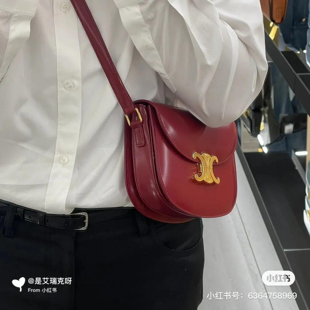 CELINE new saddle bag, the curved shape is particularly beautiful💕💕110413