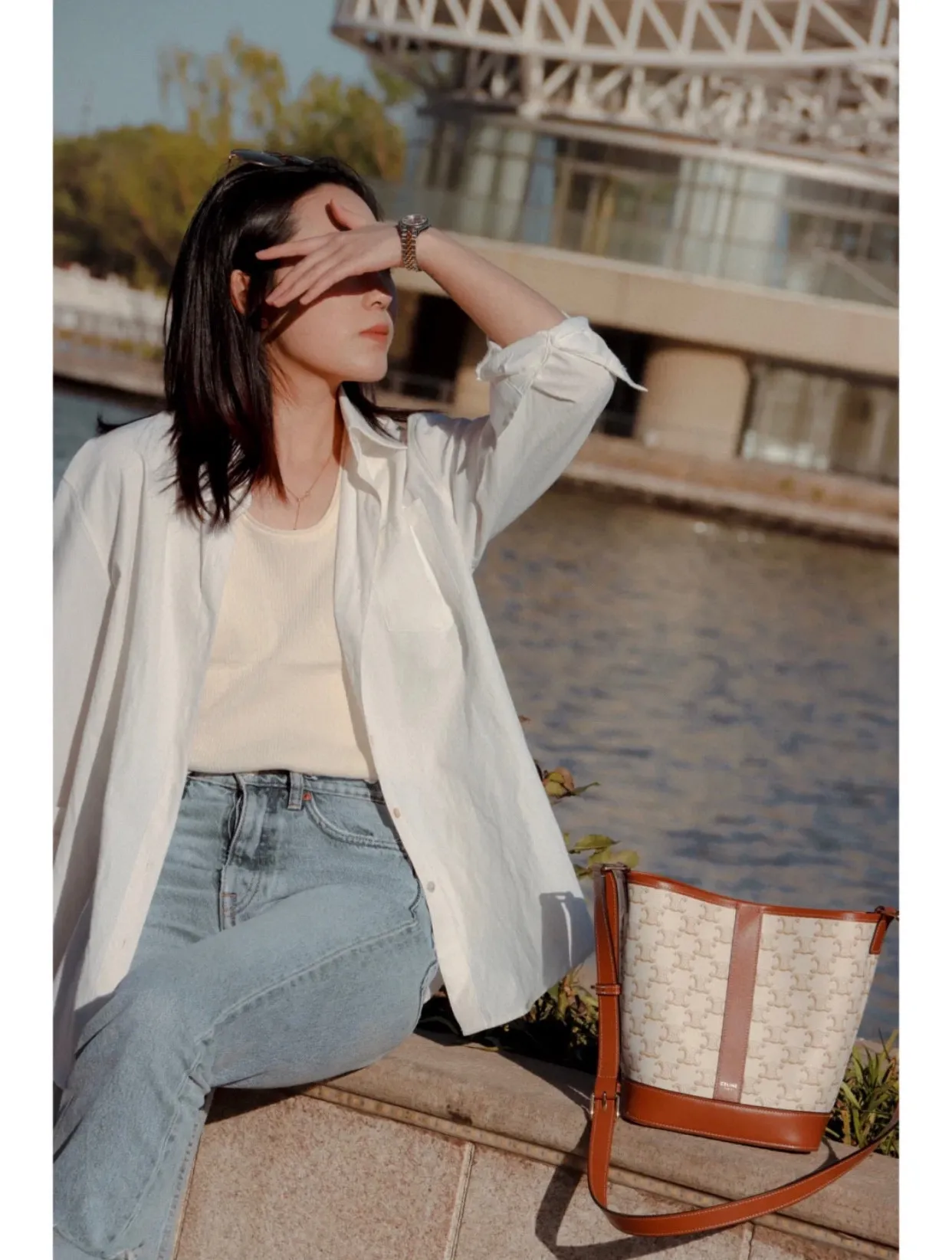 The 2021 new color presbyopia is really attractive, highly matched, suitable for daily vacations, and the capacity is large enough ~ 191132-191442