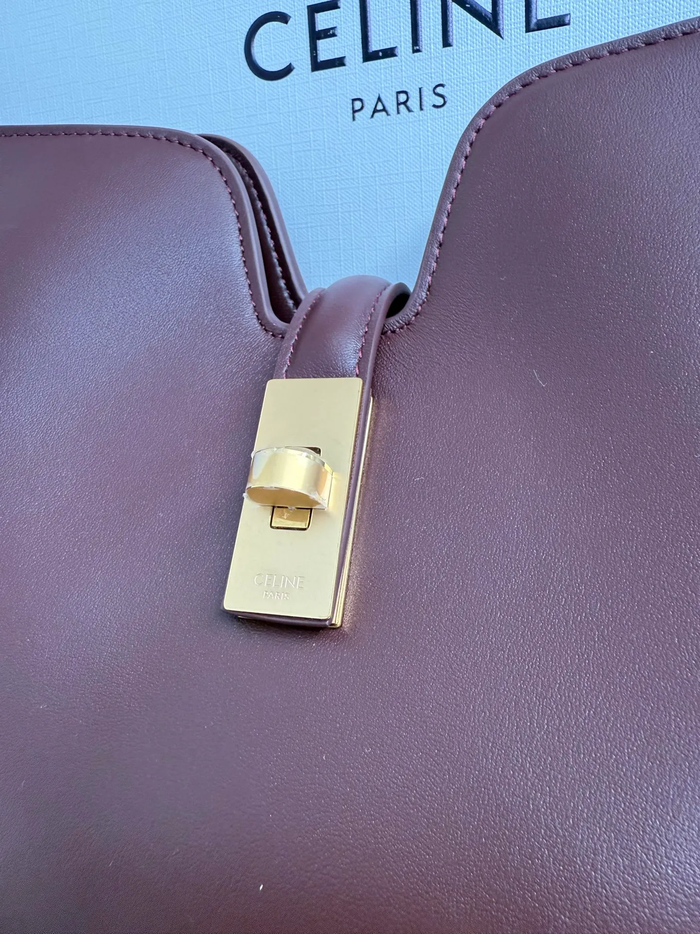 p1840 CAMILLE 16 SOFT Medium Smooth Cow Leather Handbag 14.2 1 detachable hand/shoulder strap, 9.8" (25cm) length 1 detachable and adjustable shoulder strap for cross-body wear, minimum length 16.5" (42cm), maximum length 19" (48cm) Number: 119563FX9.03PA