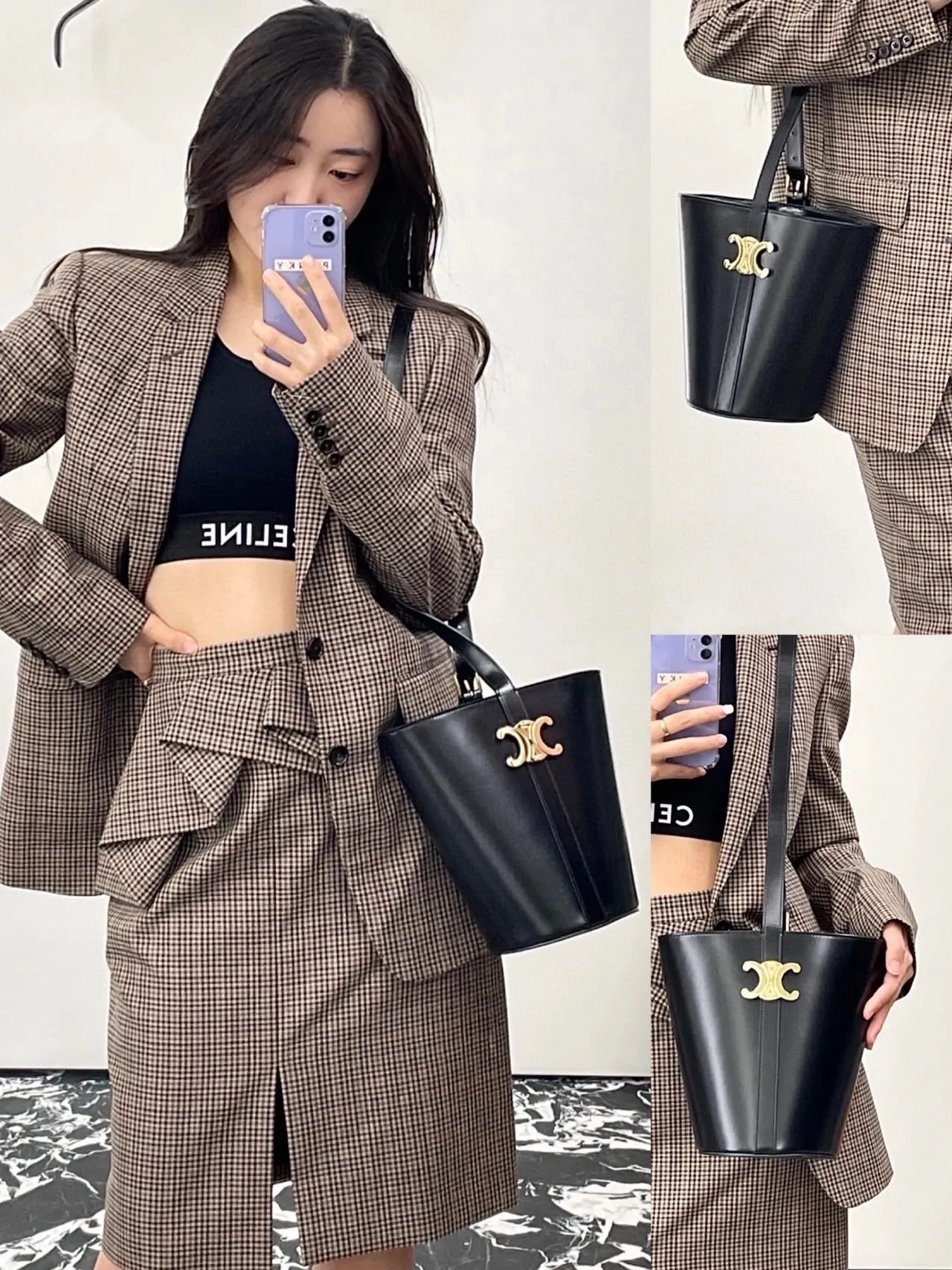 Black with gold buckle, a timeless and classic combination💕199913