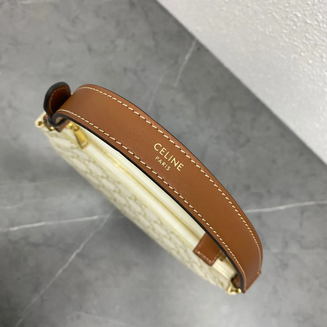 193953 #CELI-NE AVA armpit bag ⚠️The new version has upgraded all-steel hardware → rolled over the old version alloy → exquisite large-scale details, order with confidence, it is perfect. This armpit bag is really beautiful! Size: 24.5-18-7.5 Style number: 193953