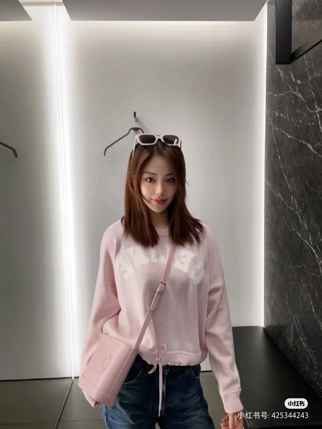 23 New style cherry blossom pink bucket ~ stunning appearance! ! ! Super beautiful bag!